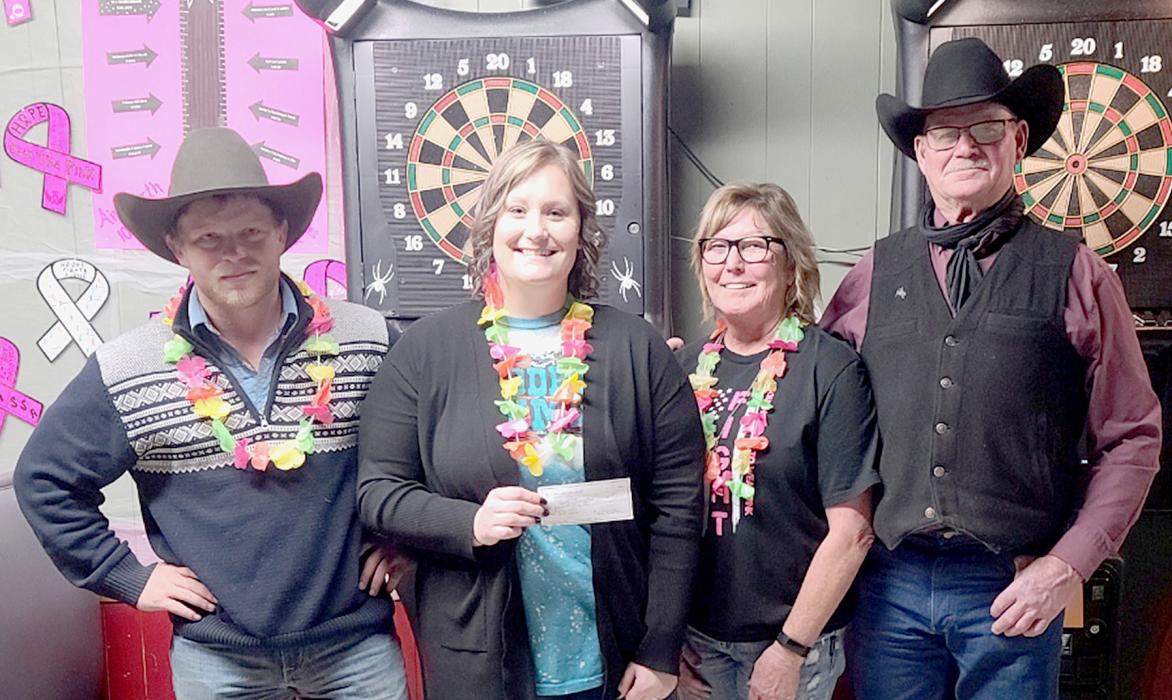 2nd Place in A Division were Dalton Pflaster, Ashl White, Becki Herrington and Bill Herrington.