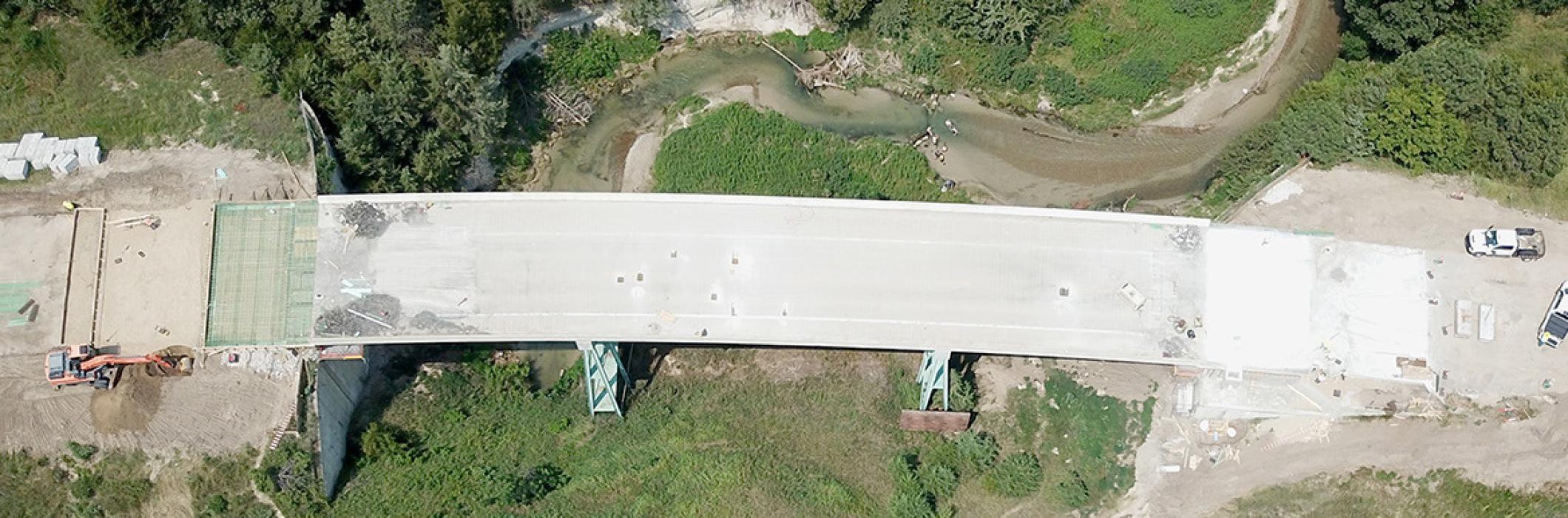 Long Pine Bridge Project Well Underway and Ahead of Schedule