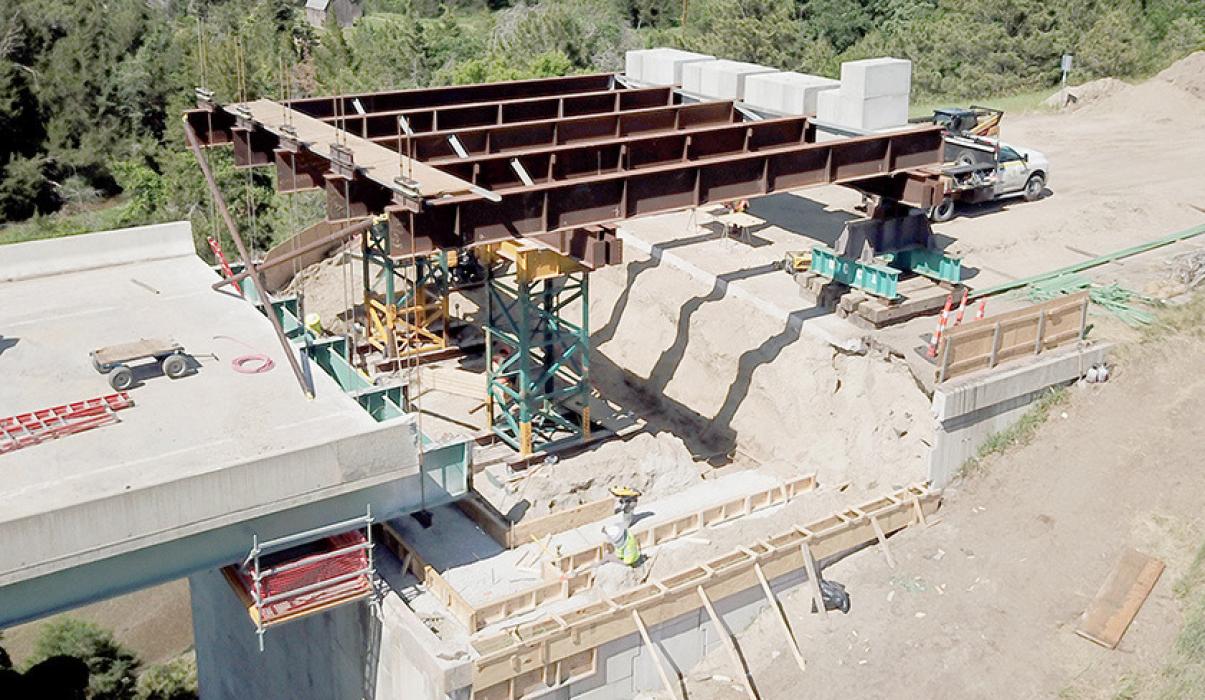 Long Pine Bridge Project Well Underway and Ahead of Schedule