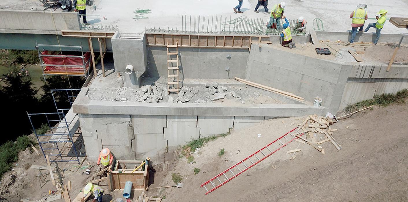 Long Pine Bridge Project Well Underway and Ahead of Schedule