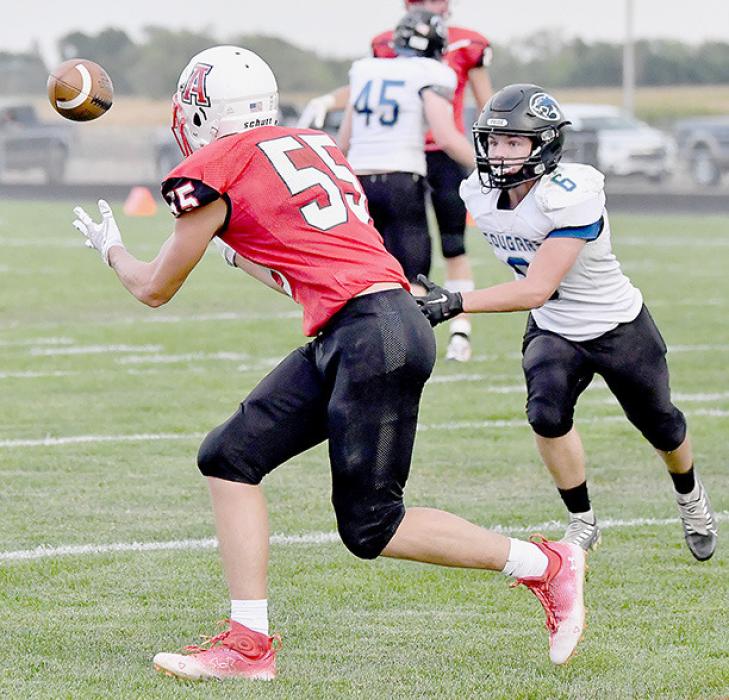 Trey Appelt has caught a touchdown pass in each of Ainsworth’s four games.