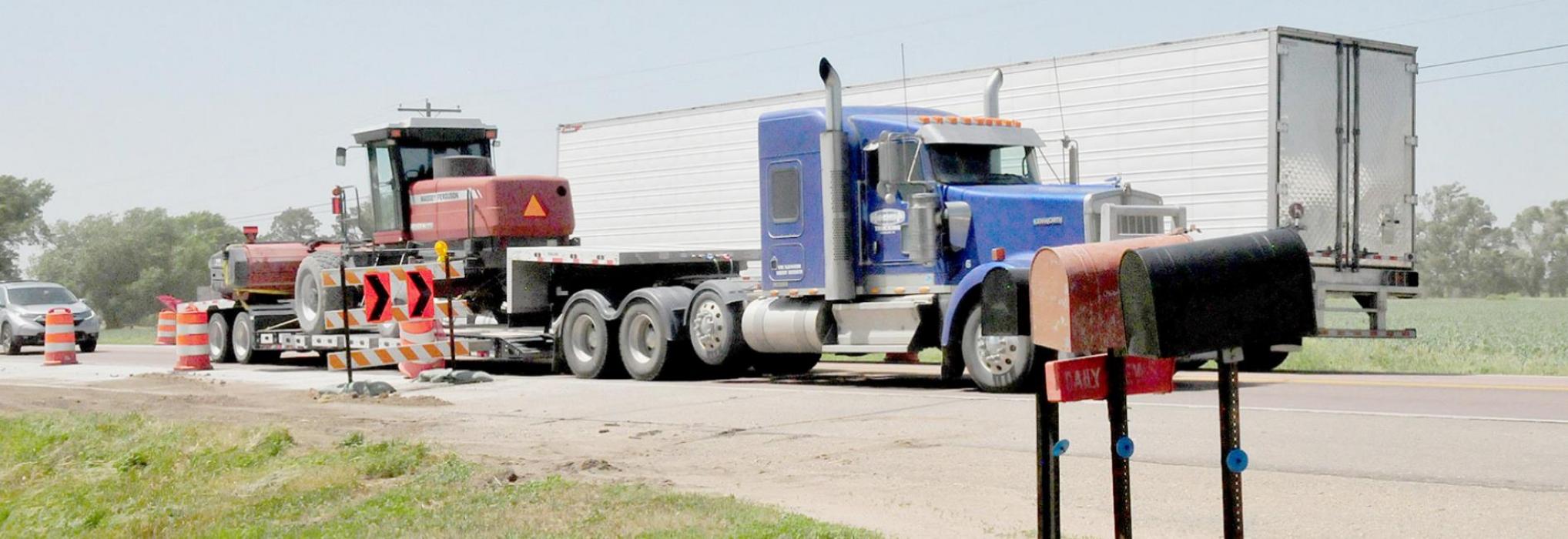 Construction Continues on Highway 20