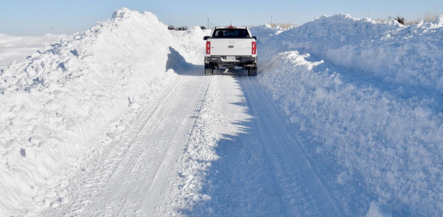 The Snow Keeps Piling Up