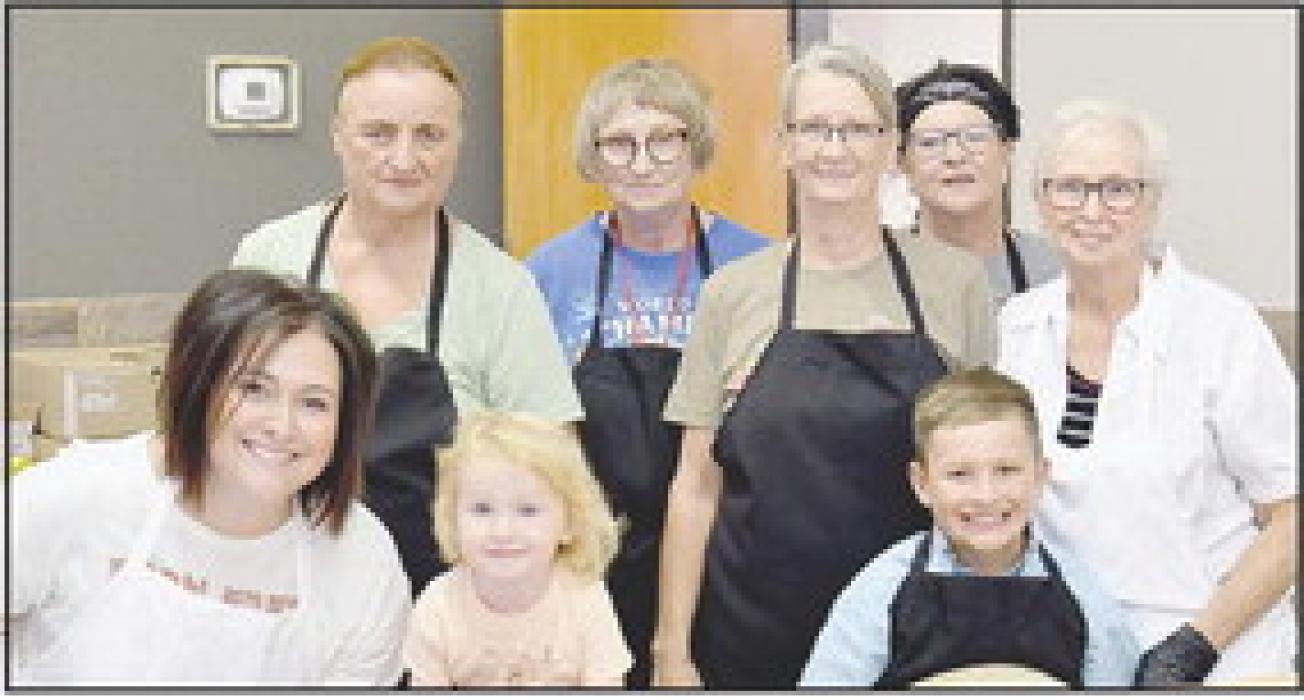Friends of the Fair Volunteers served the Free Barbecue Beef Meal on Sunday, September 3rd. The meal was sponsored by Rolling Stone Feed Yard and Madison’s Great Western.
