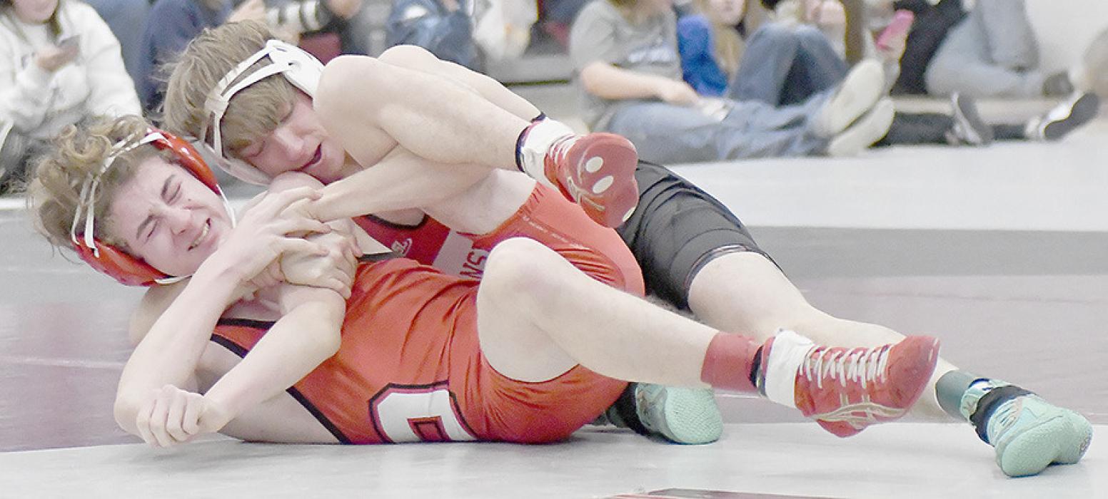 Jackson Irwin took fourth place in the 132 lb. weight class at the Neligh-Oakdale Invitational.
