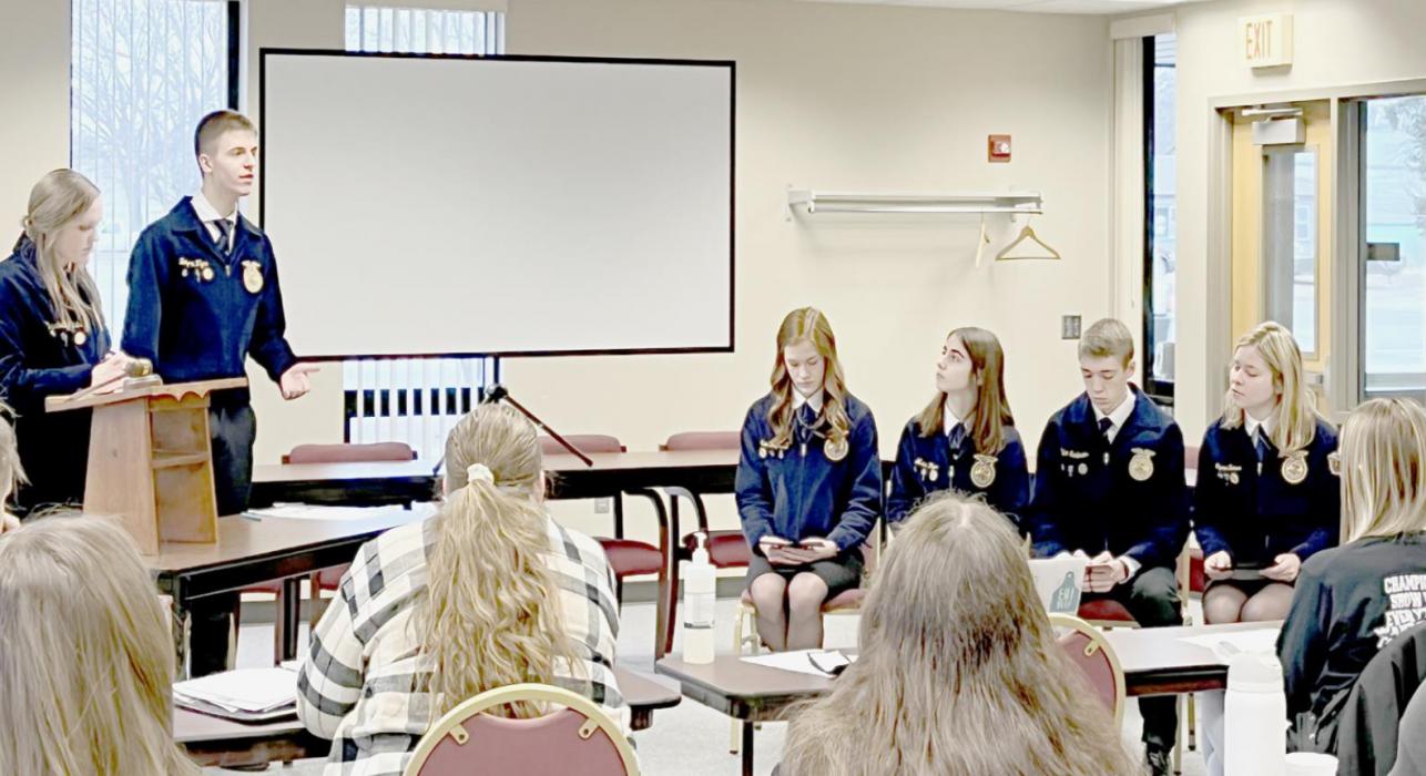 NEAinsworth FFA Chapter in Competitive Events: Range