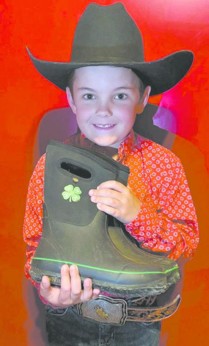 Eli Lehn Wins Bog Boot Contest
