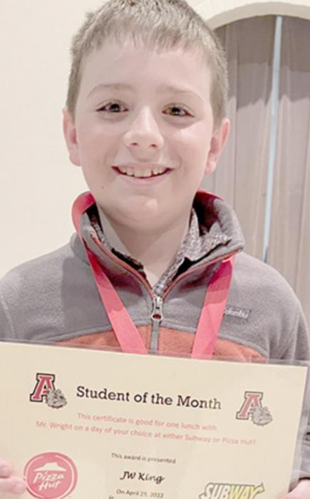 Ainsworth Elementary Announce Monthly Award Winners