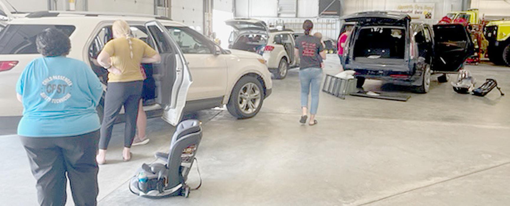 A Child Passenger Safety Event was held on Saturday, August 5th at the Ainsworth Fire Hall. This event was sponsored by Ainsworth Fire and Rescue, Brown County Hospital and Safe Kids North Central.