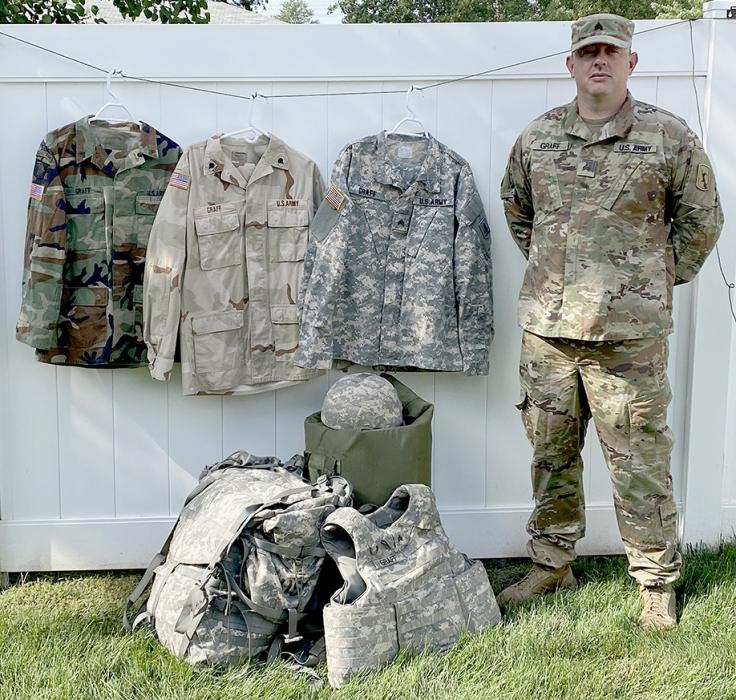 Sargent Jake Graff Retires After Serving 20 Years in the United States Army National Guard