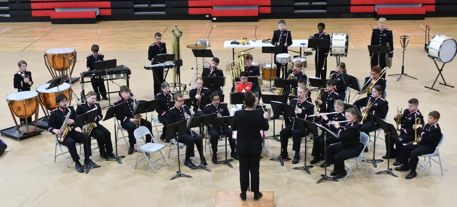 Ainsworth Community Schools Music Department Hosts District