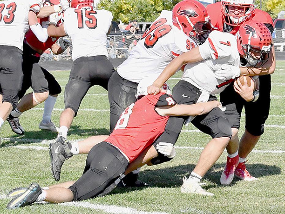 Traegan McNally Breaks School Tackle Record