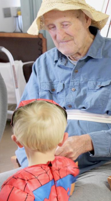 Sandhills Care Center Has Fun With Trick or Treaters