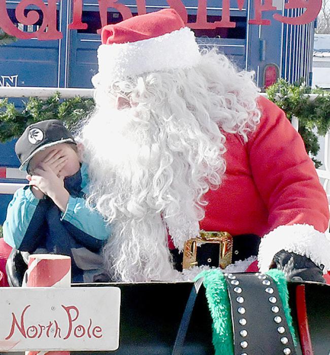Santa Claus Visits Ainsworth to Find Out What the Little Ones Want for Christmas
