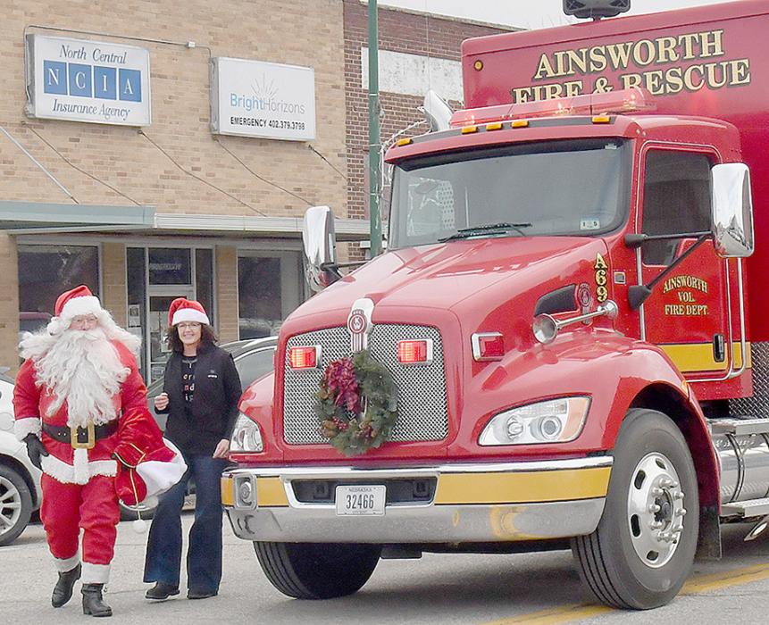 Santa Comes to Town