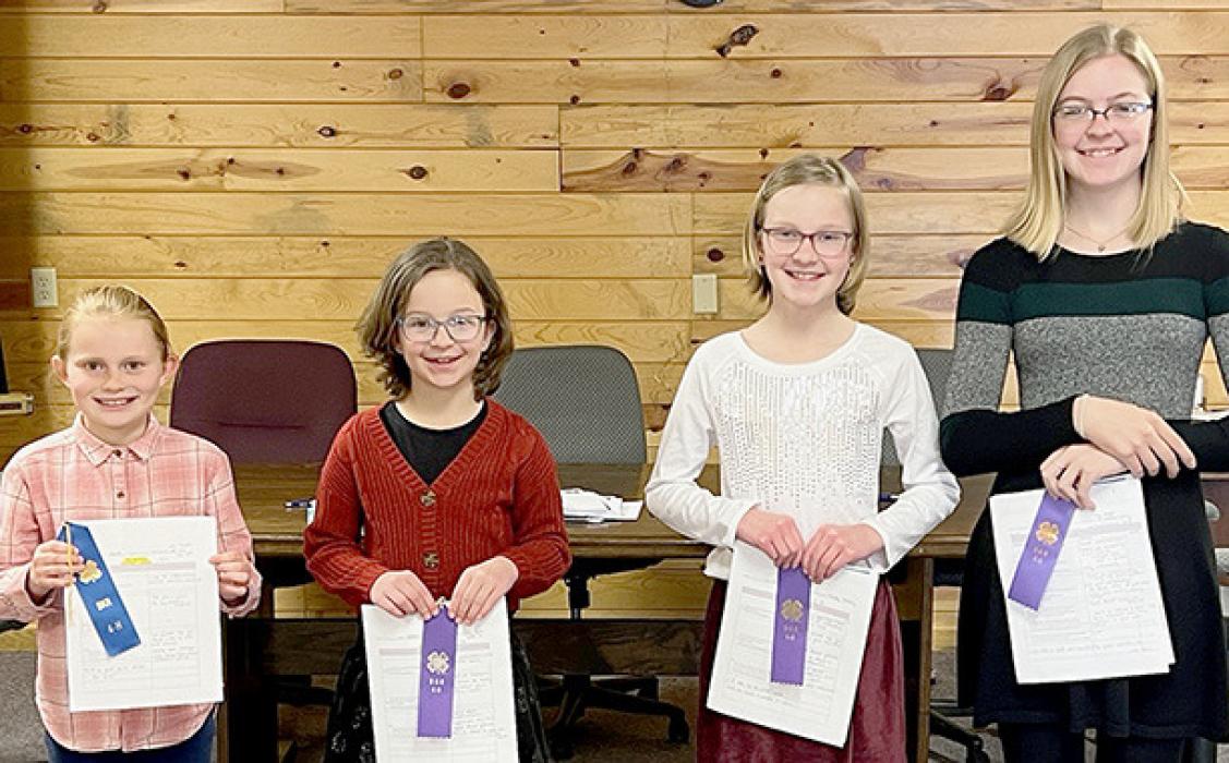 2024 BKR 4-H Speech Contest Results