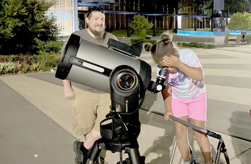 International Observe the Moon Night, September 2024. Credit: Oklahoma City Astronomy Club/Dave Huntz