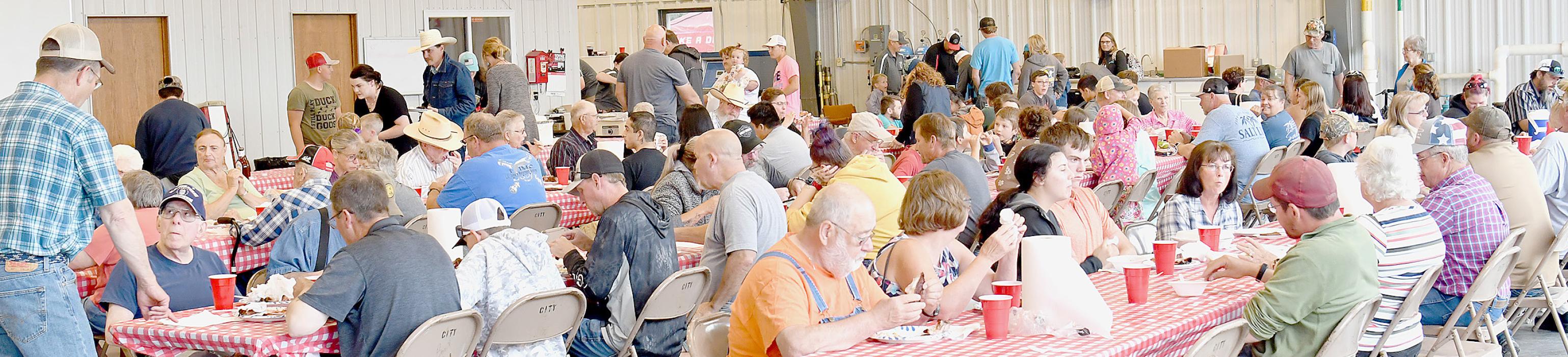 A great crowd was on hand to support the Ainsworth Fire Department’s Ribfest on Saturday, June 10th at the fire hall.