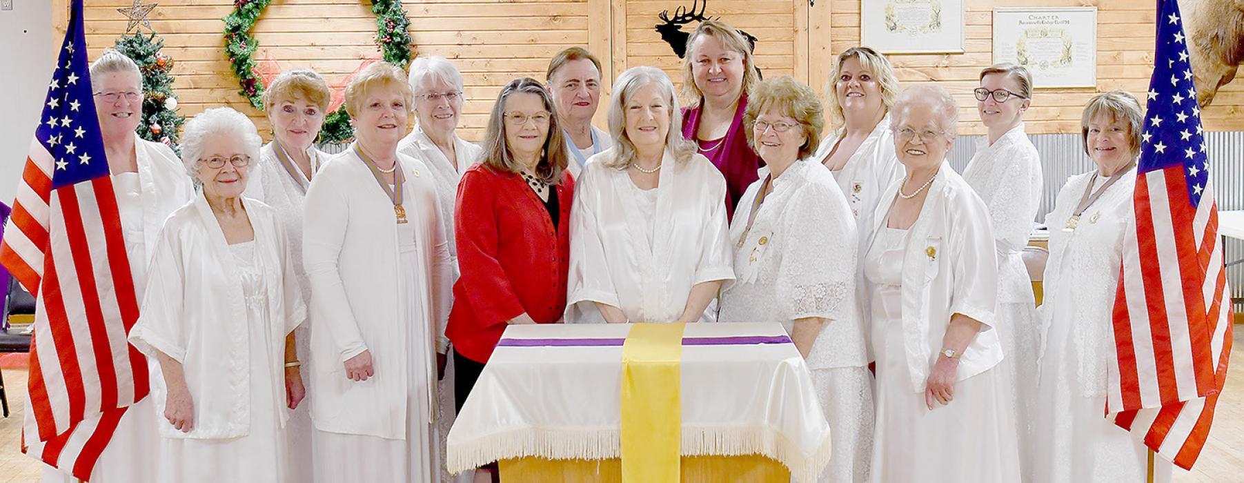 Ainsworth Does Drove #54 Conducts Installation of Officers