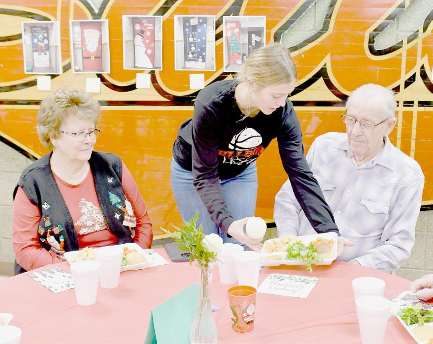 Senior Citizens Treated to the 32nd Annual Christmas Program and Meal at Ainsworth Community Schools