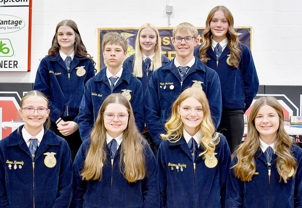 Ainsworth FFA Chapter Announces 2024-25 Officers