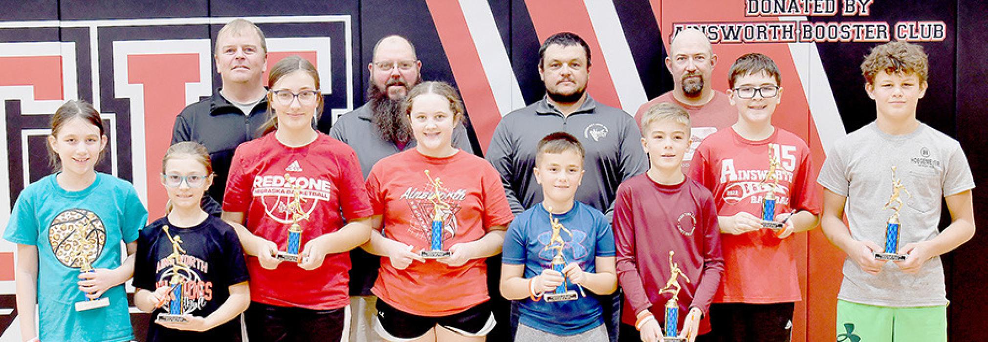 Elks Hoop Shoot Held at McAndrew Gym