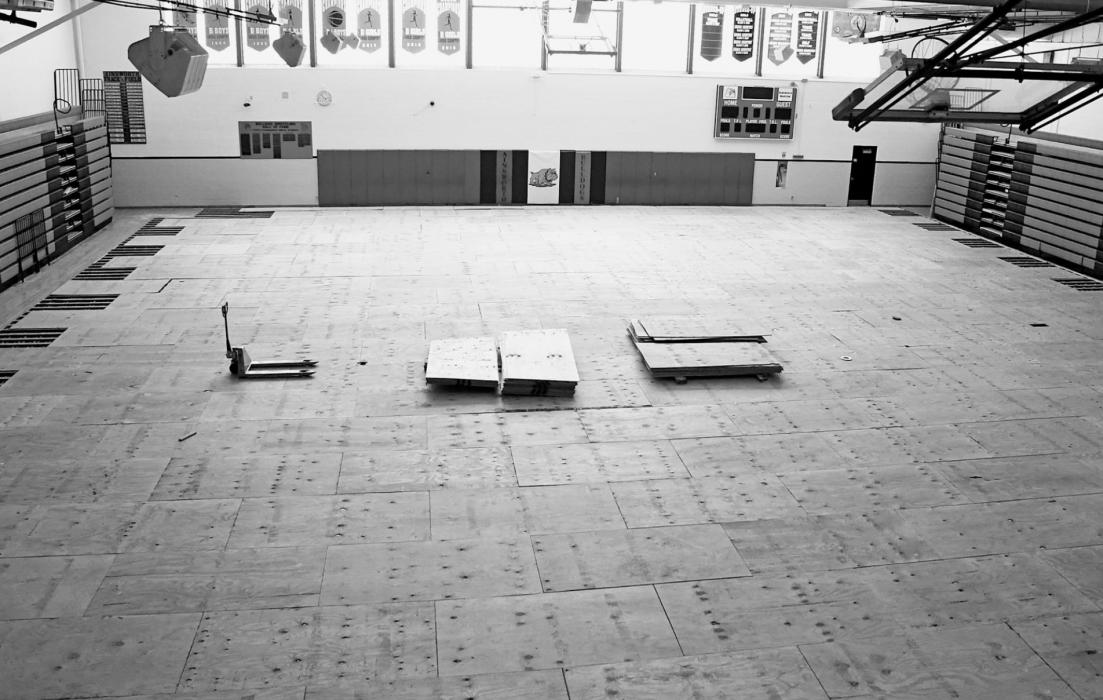 Both Ainsworth Gymnasium Floors Nonfunctional; Questionable for Beginning of Fall Sports