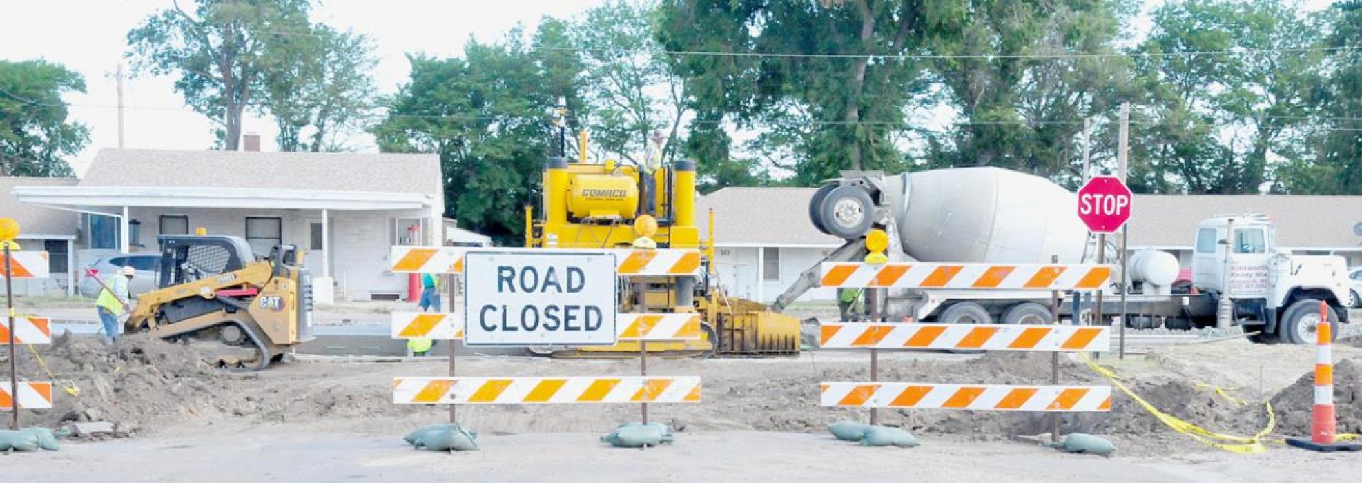 Highway 20 Construction Through Ainsworth Update