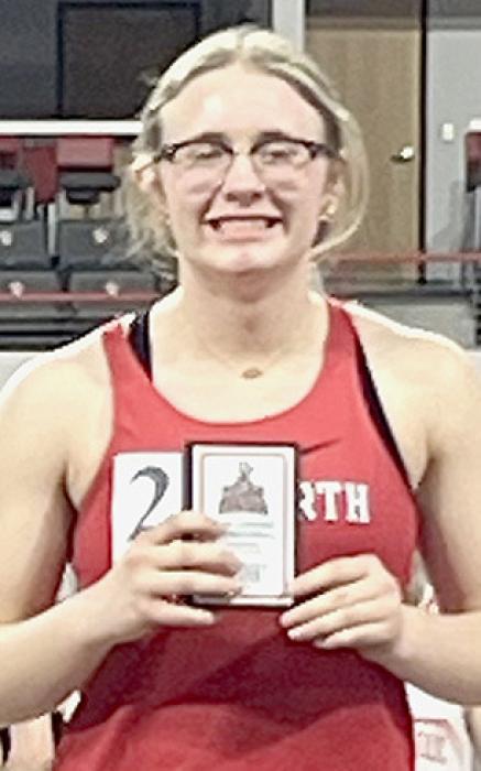 Gracyn Painter placed second in the Girls Long Jump and fourth in the Triple Jump.