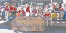 ACS second graders won the elementary division of the homecoming float competition. Kindergarteners were awarded with second place.
