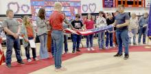 7th Graders Show and Explain Proper Way to Fold the American Flag