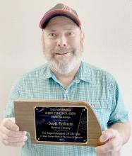 Scott Erthum Recognized as Weed Superintendent of the Year