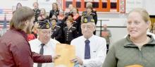 Each Veteran in attendance at the Veterans Day Program