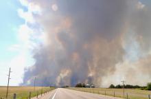Driving down the highway during the Region 24 Complex Fire was always interesting in not knowing if you were going to get where you were going to be turned back by emergency personnel stopping traffic due to the fire. The smoke from the fires could be seen for many miles.