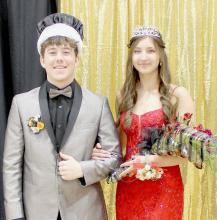 During the 2023 AHS Junior/Senior Prom, crowned royalty were King Ethan Fernau and Queen Lauren Ortner. “The Roaring 20's” was held on Saturday, April 15th. Other candidates for queen were Ally Conroy, Makenna Pierce, Kerstyn Held, and Saylen Young. King candidates were Dalton Jones, Landon Holloway, Joe Mixon and Colten Orton. Events for the night included the banquet, grand march, dance and post prom party. More pictures can be found inside this edition.