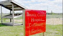 The Brown County Hospital Community Garden has been planted for the fourth summer in a row. The BCH Community Garden Committee invites all community members to enjoy the fruits (and vegetables) of their labor.