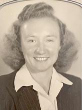 Laura V. Hughes, 102