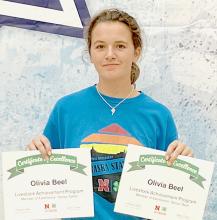Olivia Beel Receives Awards at the State Fair