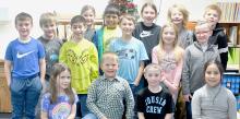 Second Graders of Mrs. Neiley Arens think they know what makes Santa’s Reindeers fly. Giving us their thoughts are (Front Row - Left to Right): Rowan Alberts, Calin Goochey, Jamesin Ashcraft and Lorena Perez; (Middle Row - Left to Right): Jett Hansmeyer, Abraham Jimenez, Blake Sedlacek, Mallory Porter and Henry Mashburn; and (Back Row - Left to Right): Cord Marbry, Sophia Ortner, Carlos Jimenez Sanchez, Sutton Owen, Osiris Vassar and Clayton Ferris.