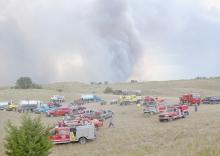 Fire Departments Across the State Plus South Dakota Answered the Call for Help