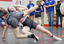 Tatum Nickless, 110 lb. weight class, took third place in her weight class at the Stapleton Tournament.