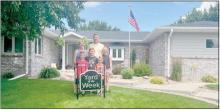 Tom and Kayla Arens Win Yard of the Week Honors from Ainsworth Chamber of Commerce