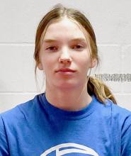 Two wrestlers will represent the first-ever AHS Girls Wrestling Team: Junior Tatum Nickless (not pictured) and Freshman Jolyn Pozehl (above).