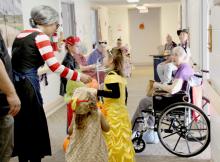 Sandhills Care Center Has Fun With Trick or Treaters