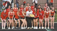 Lady Dawgs Win Conference Title in Inaugural Niobrara Valley Conference Track Meet