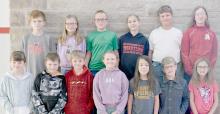 These 4th grade students of Alisha Strelow are going to share with you how to make a pumpkin pie from scratch. Her students are (Front Row - Left to Right): Taylor Kelley, Jerrod Buechle, Daniel Lewis, Sophia Schroedl, Stella Lentz, Tripp Hallock and Logan Johnson; (Back Row - Left to Right): Jaxson Fiello, Emma Lambrecht, Matthew Clingman, Makayla Keller, Jon Cannaday and Faith Haley.