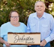 Harry Kenneth Johnston, 69 MaLinda Sue (Zimmerman) Johnston, 66