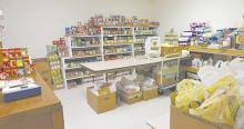 The Ainsworth food pantry is located in the Zion Lutheran Church, and those needing food may visit during their open hours, Tuesdays and Thursdays from 11 a.m. to 1 p.m.