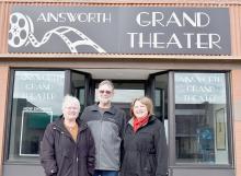 Ainsworth Grand Theater Gets New Sign