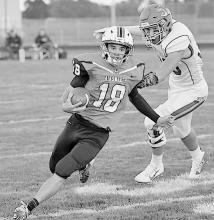 Caleb Allen was back in the line-up after missing a game to concussion protocol. Allen rushed for 100 yards against Neligh-Oakdale.